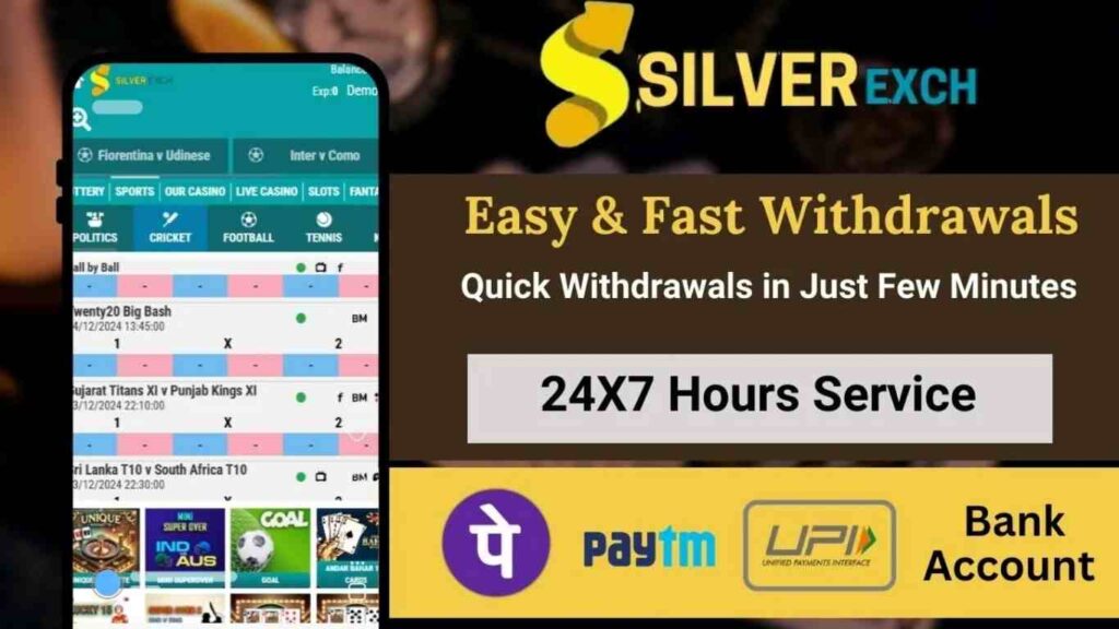Silverexch Deposit Withdrawal